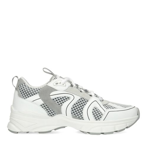 Weiße Marathon-Sneaker