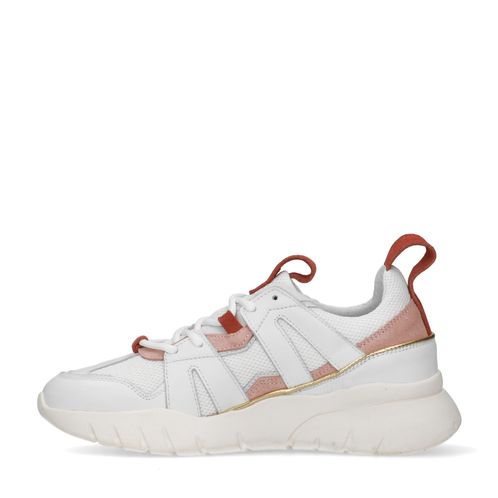 Baskets avec détails - beige