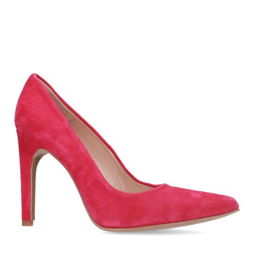 Escarpins en daim - rose