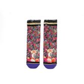 XPOOOS rosa Socken mit Blumenmuster