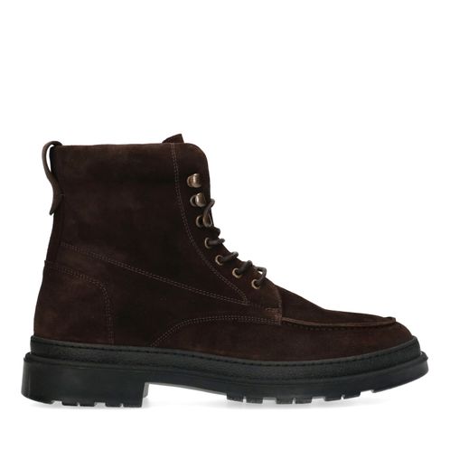 Bruine suède veterboots
