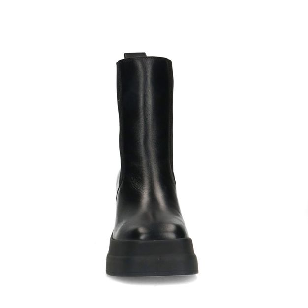 Extremisten toelage Laboratorium Zwarte leren Chelsea boots met plateau hak | Enkellaarsjes met hak | Sacha | Sacha Extremisten toelage Laboratorium Zwarte leren Chelsea boots met plateau hak | Enkellaarsjes met hak | Sacha | Sacha