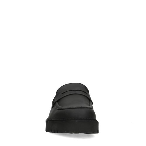 Penny loafers mats - noir