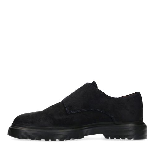 Donkerblauwe chunky monk sneakers