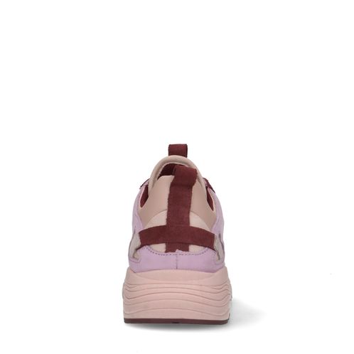 Dad shoes en daim - rose