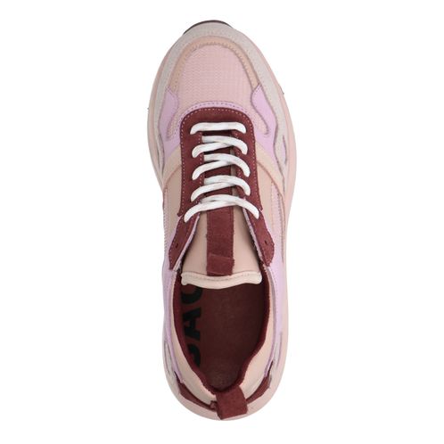 Dad shoes en daim - rose