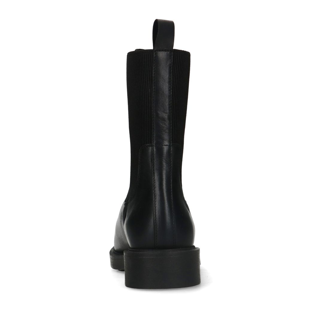 Schwarze Chelsea Boots aus Leder