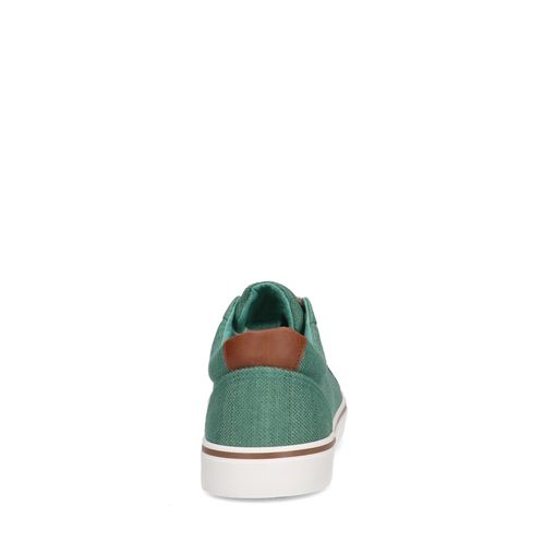 Chaussures à lacets en toile - vert