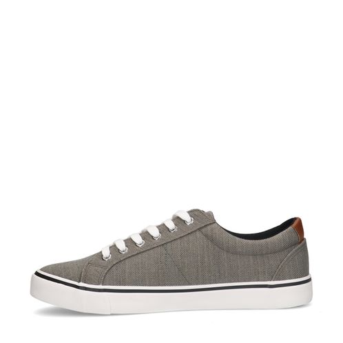 Chaussures à lacets en toile - gris 
