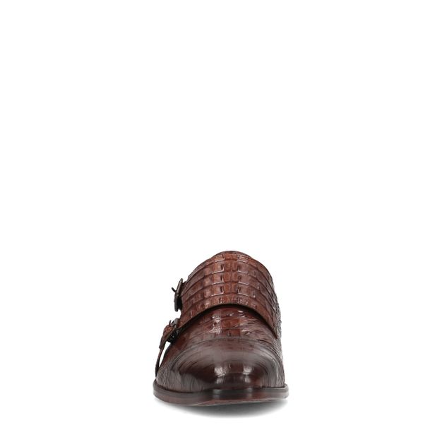 REHAB Phil Croco Chaussures à boucles - marron
