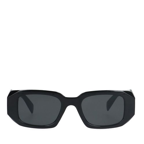 Schwarze Retro-Sonnenbrille