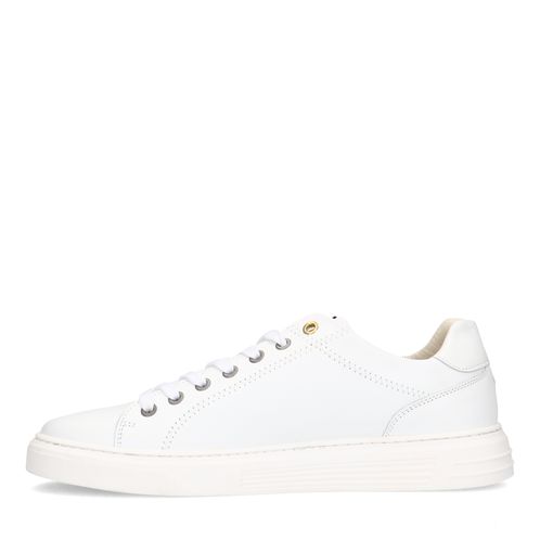 Witte leren sneakers