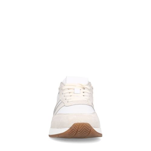 Baskets en daim - blanc