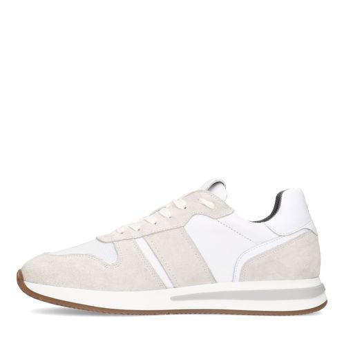 Baskets en daim - blanc