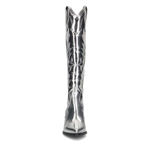 Limited edition - zilverkleurige metallic cowboylaarzen