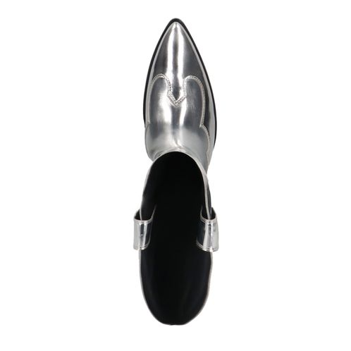 Limited edition - zilverkleurige metallic cowboylaarzen