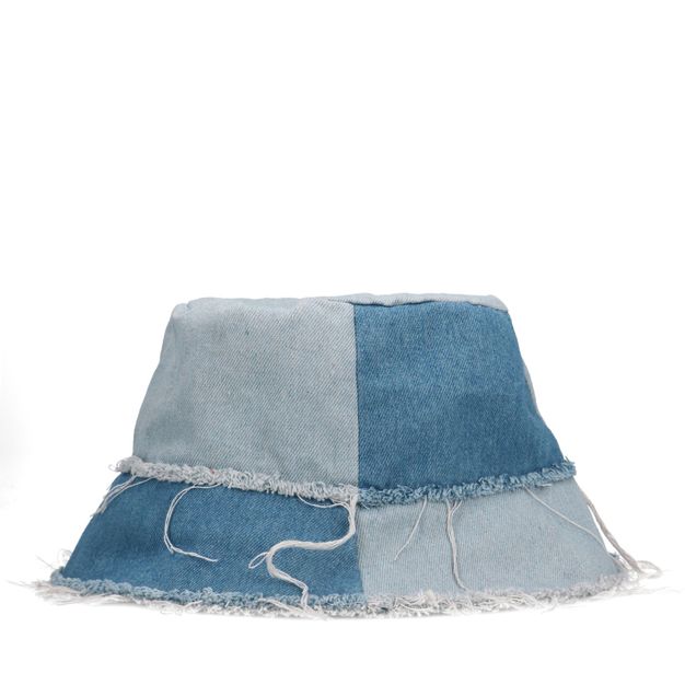 Blauwe denim bucket hat