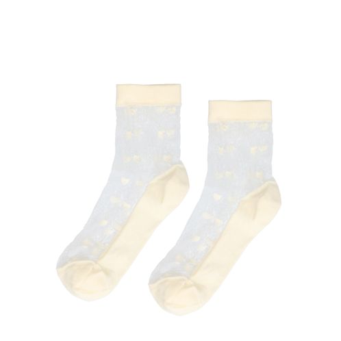 Offwhite Mesh-Socken