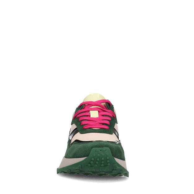 Groene multicolor sneakers
