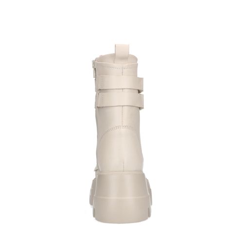 Off white leren veterboots