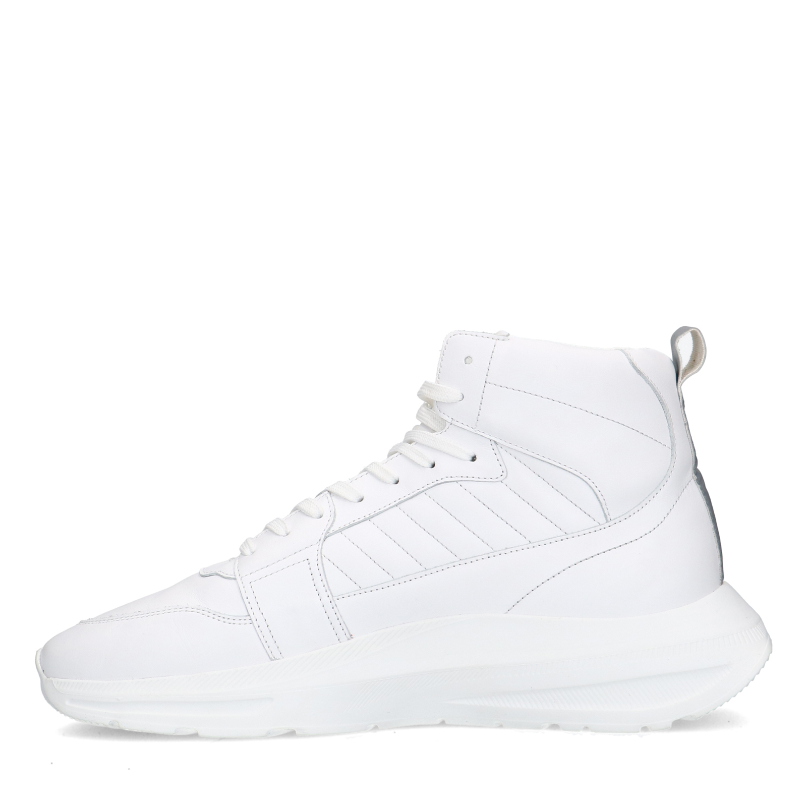 Basket montante blanche pour homme 347 chez MonsieurMode