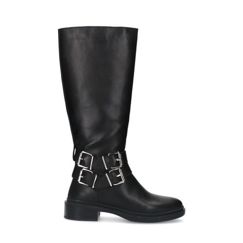 Bottes avec deux boucles - noir