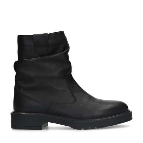 Bottines en cuir - noir