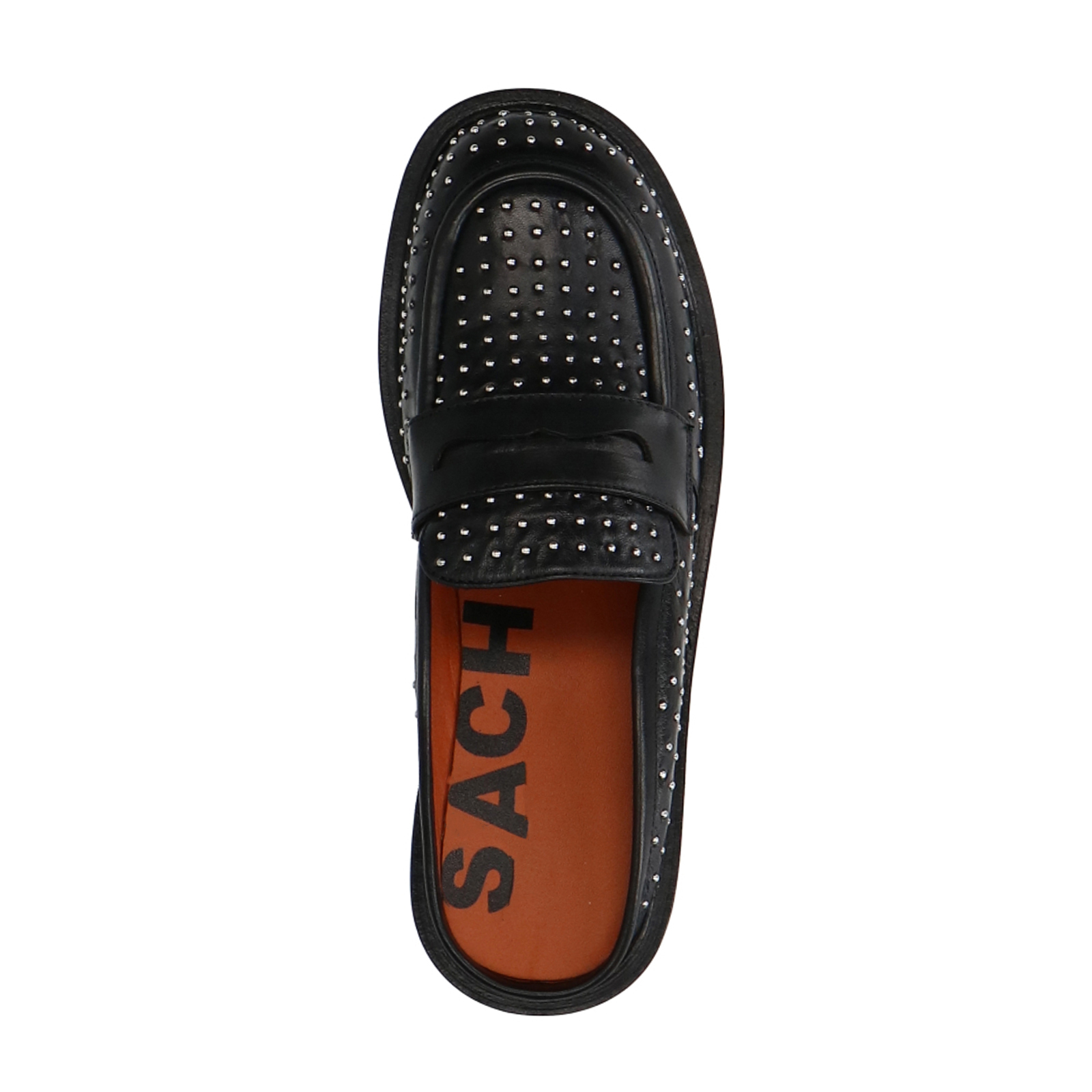 Slip on cuir best sale noir