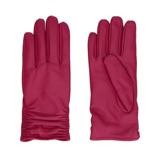 Gants en cuir - rose