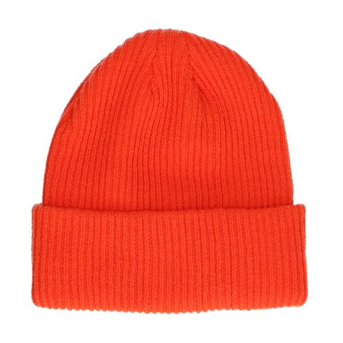 Bonnet tricoté - orange