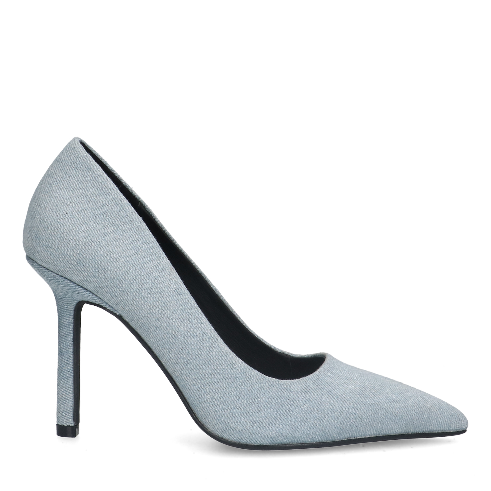 Lichtblauwe denim pumps Pumps Sacha Sacha