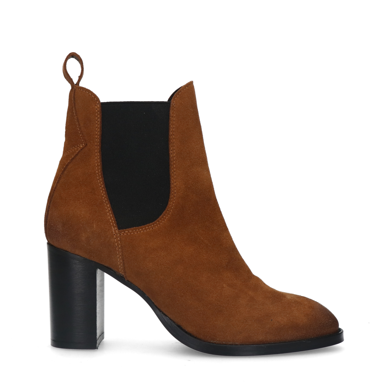 chelsea boots dames cognac