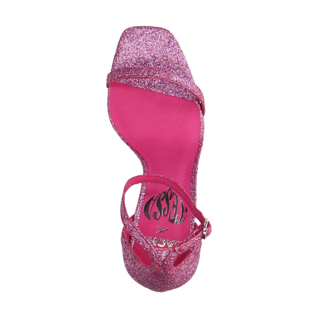 Sacha x Tessa van Montfoort Roze glitters pumps