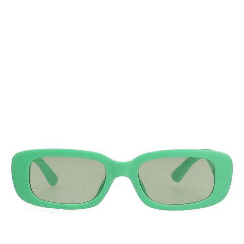 Groene rechthoekige zonnebril