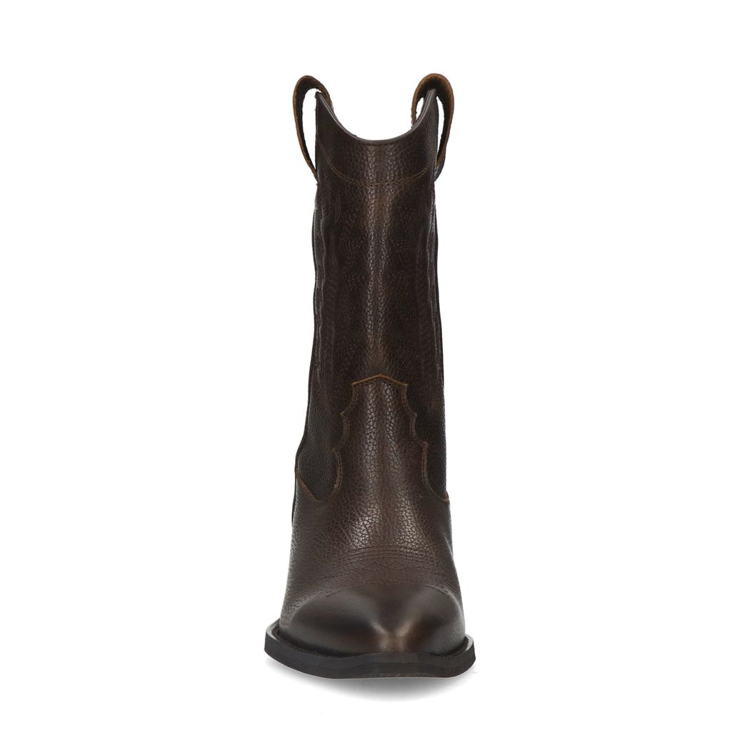 Santiags en cuir - marron