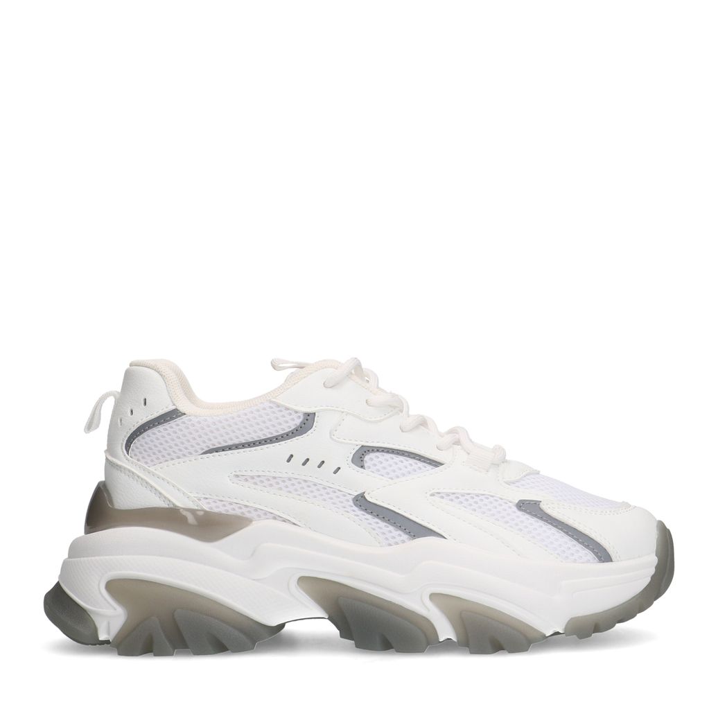 Weiße chunky Sneaker