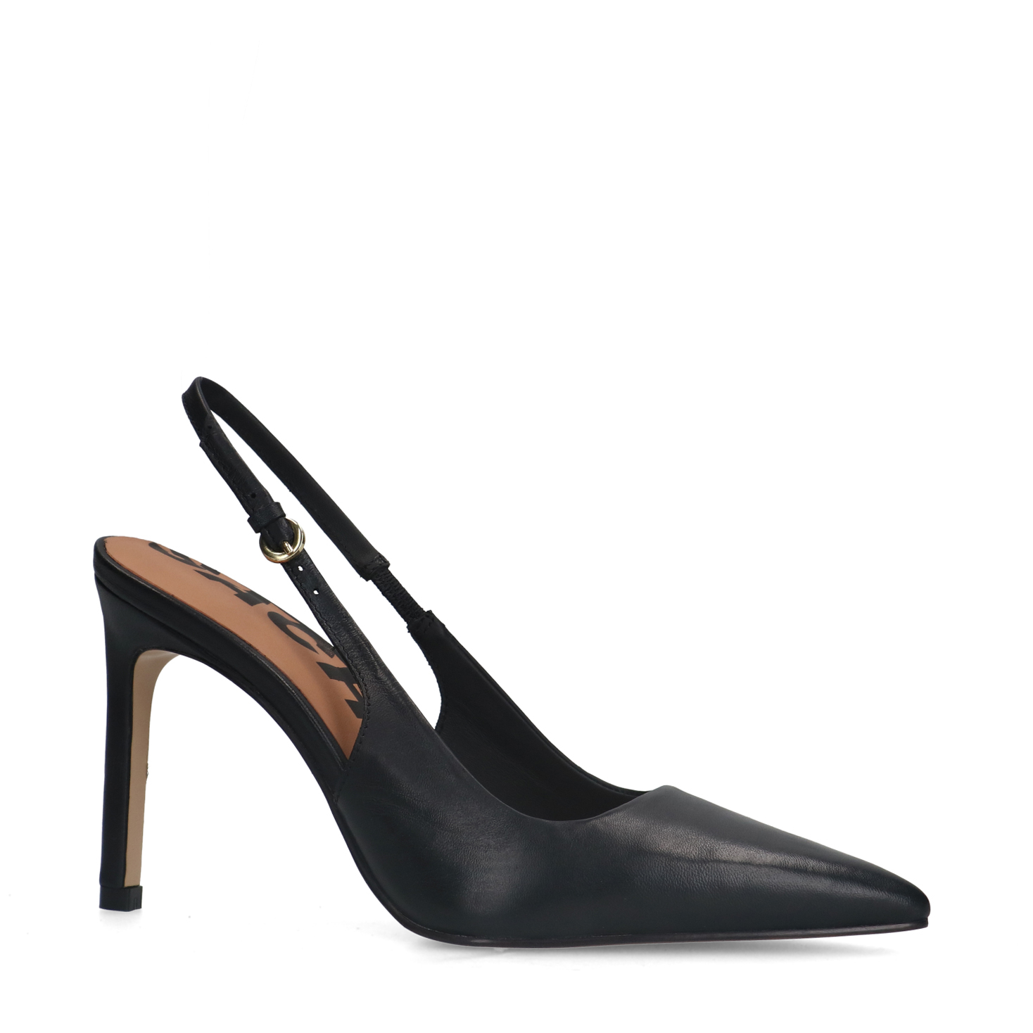 Black slingback pumps closed toe online