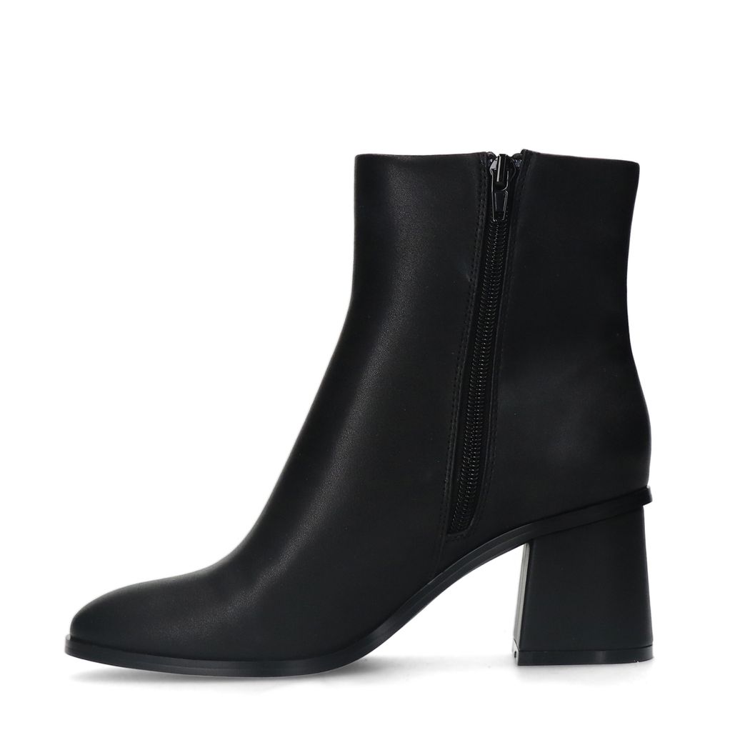Bottines à talon cubain - noir
