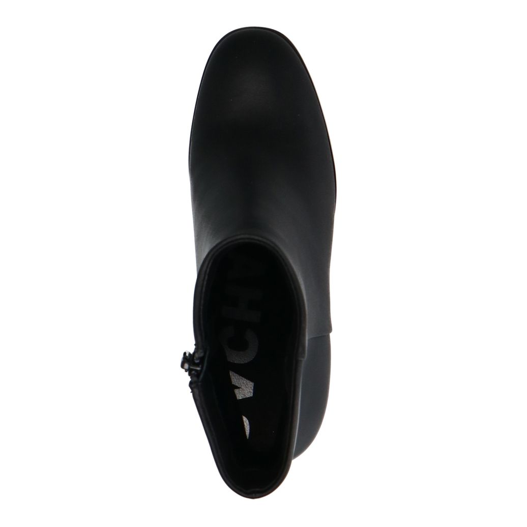 Bottines à talon cubain - noir