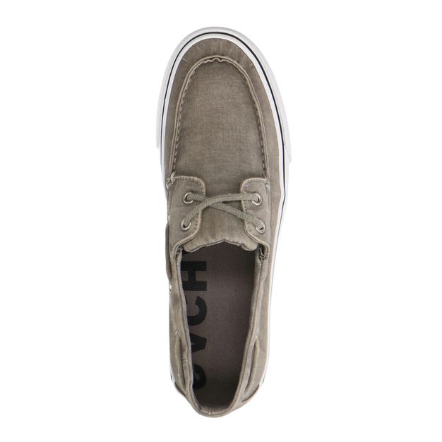 Chaussures à lacets avec détail en corde - gris