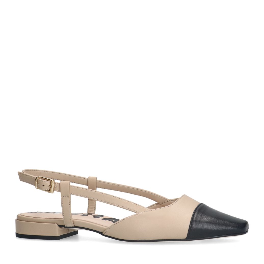 Slingbacks - beige