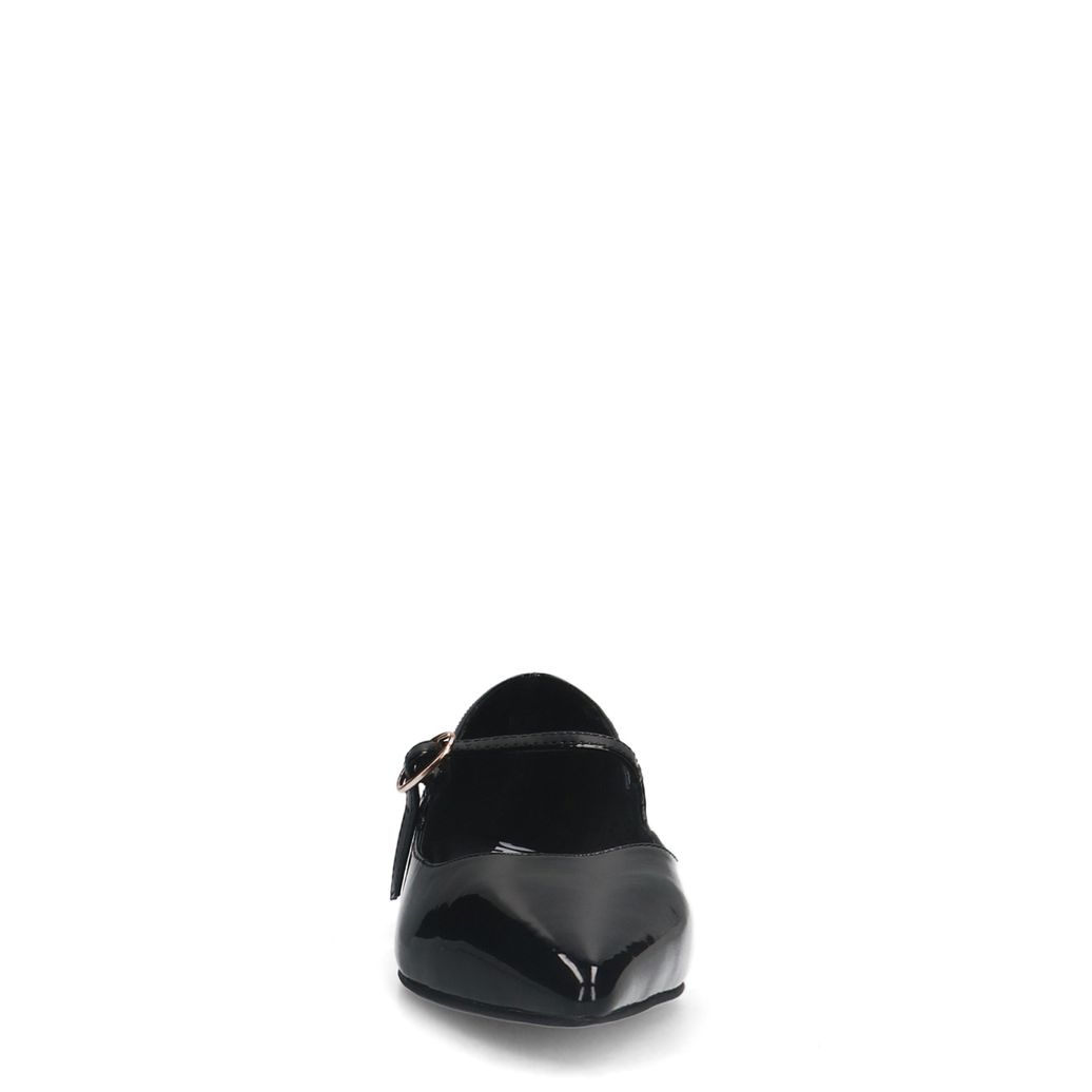 Zwarte lak ballerina's