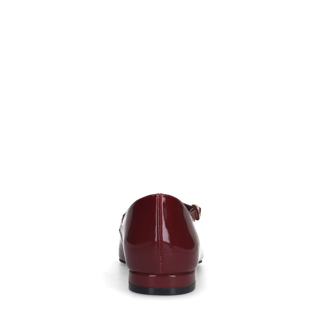 Ballerines vernies - rouge