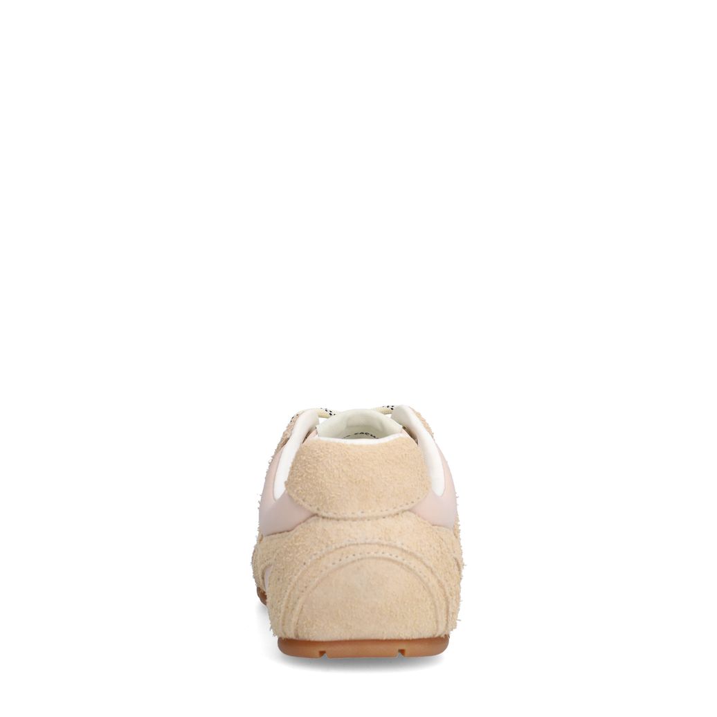 Beige suède sneakers