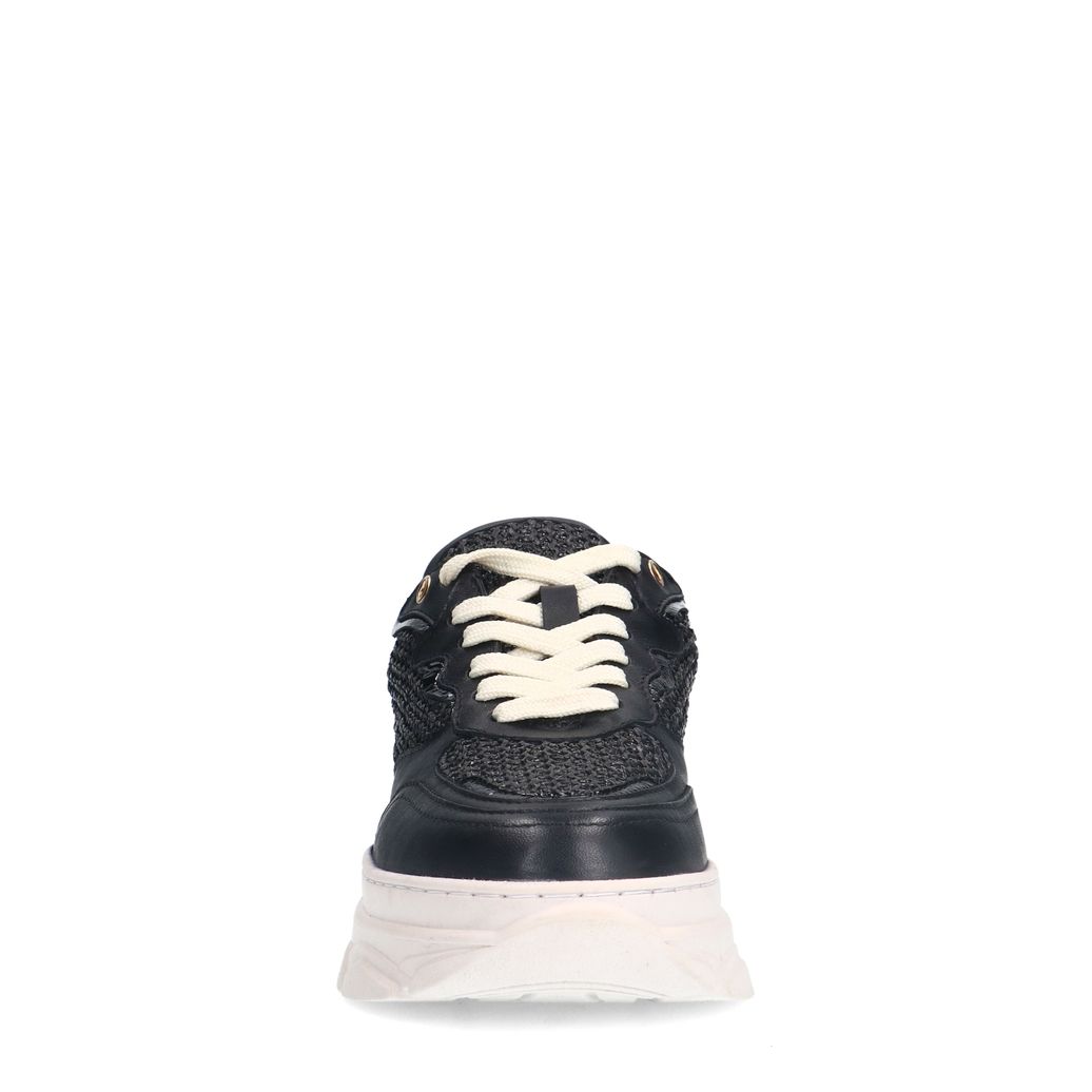 Baskets en cuir - noir