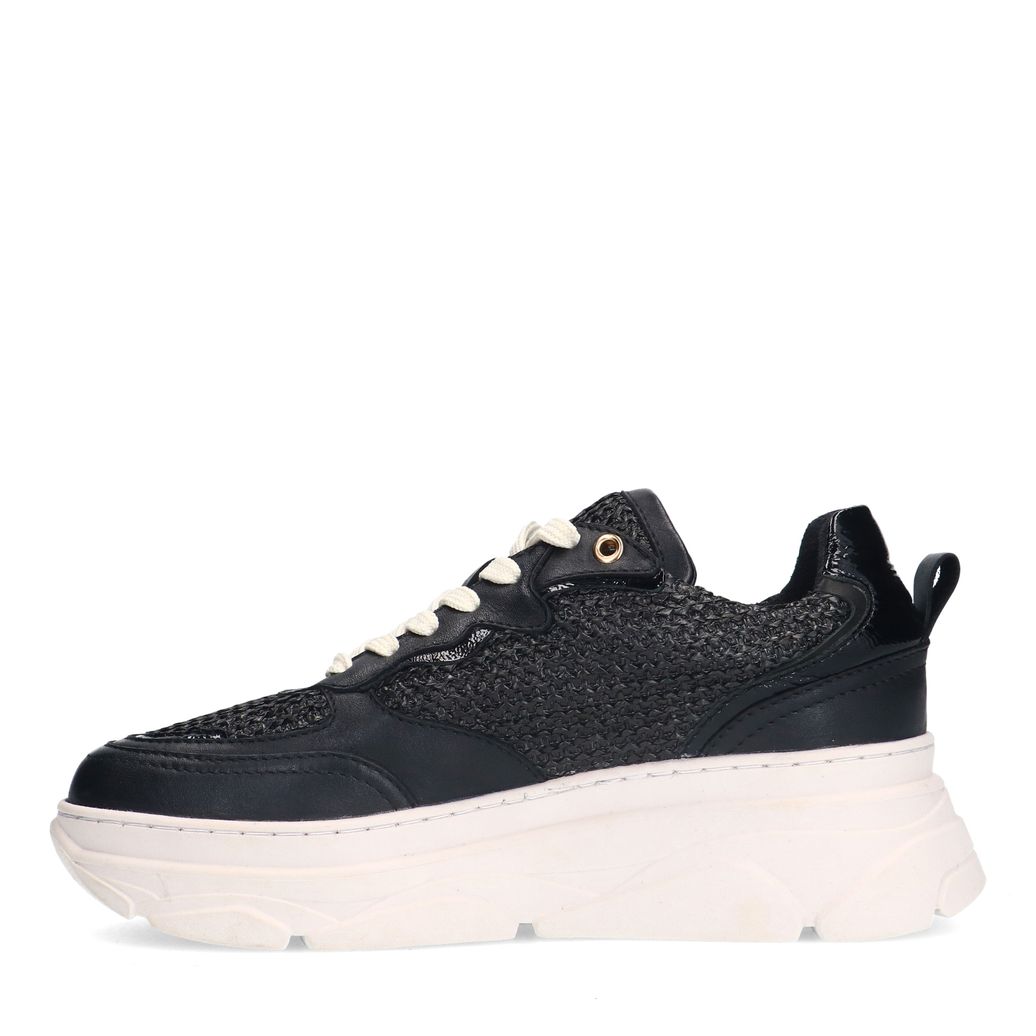 Baskets en cuir - noir