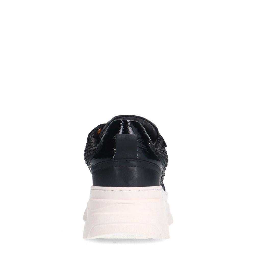 Baskets en cuir - noir