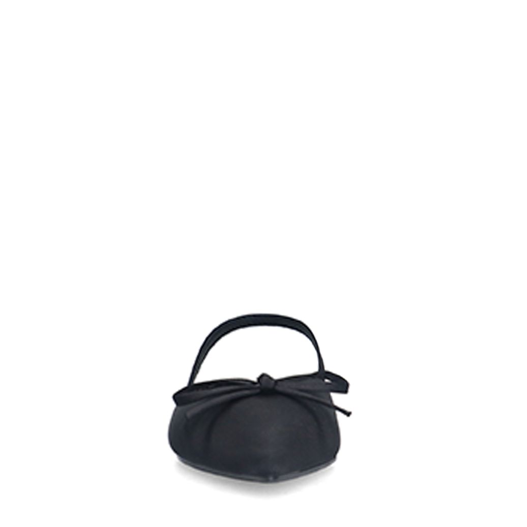 Slingbacks avec nœud - noir