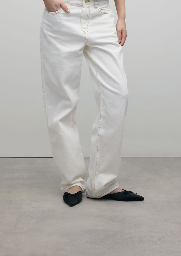 Slingbacks avec nœud - noir
