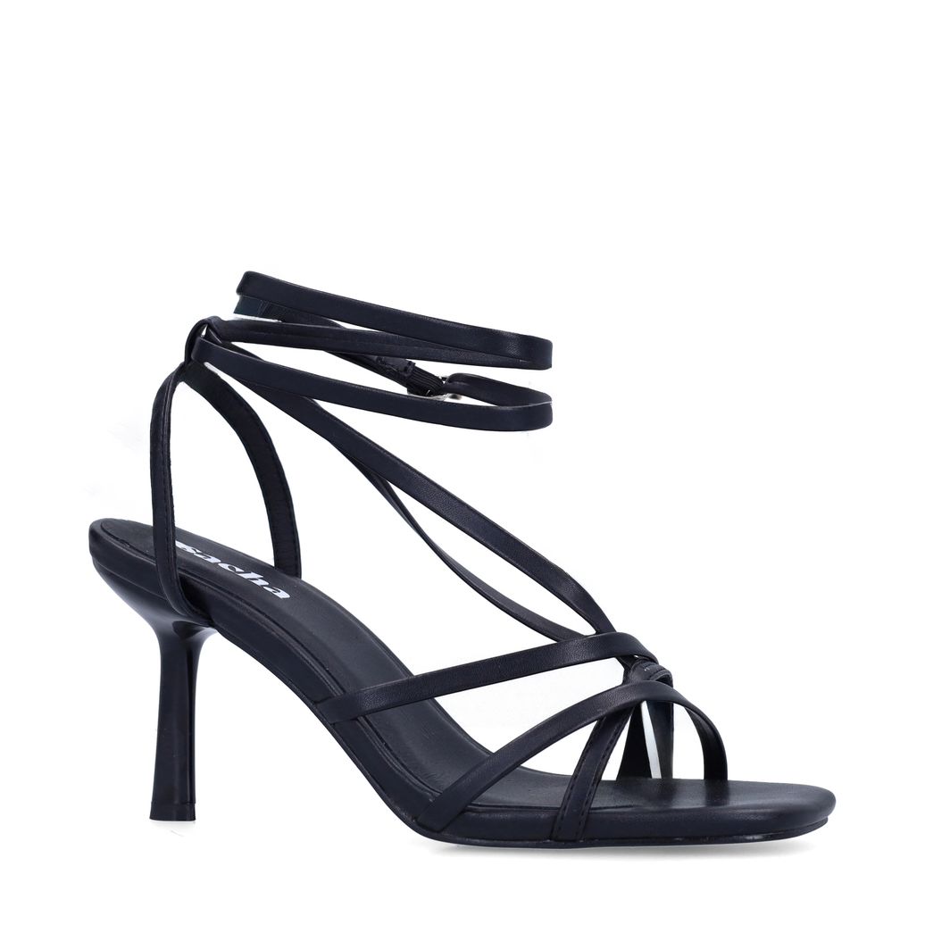Sandales à talon - noir